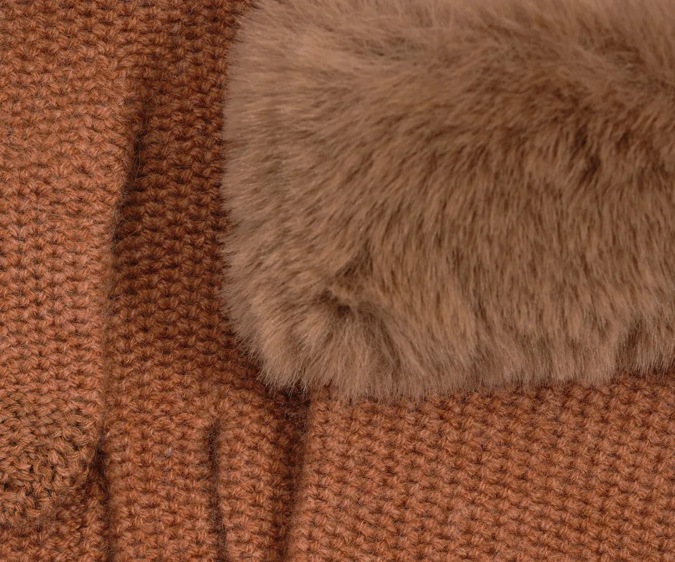 Wool/Cashmere Honeycomb Beanie (Vicuna)