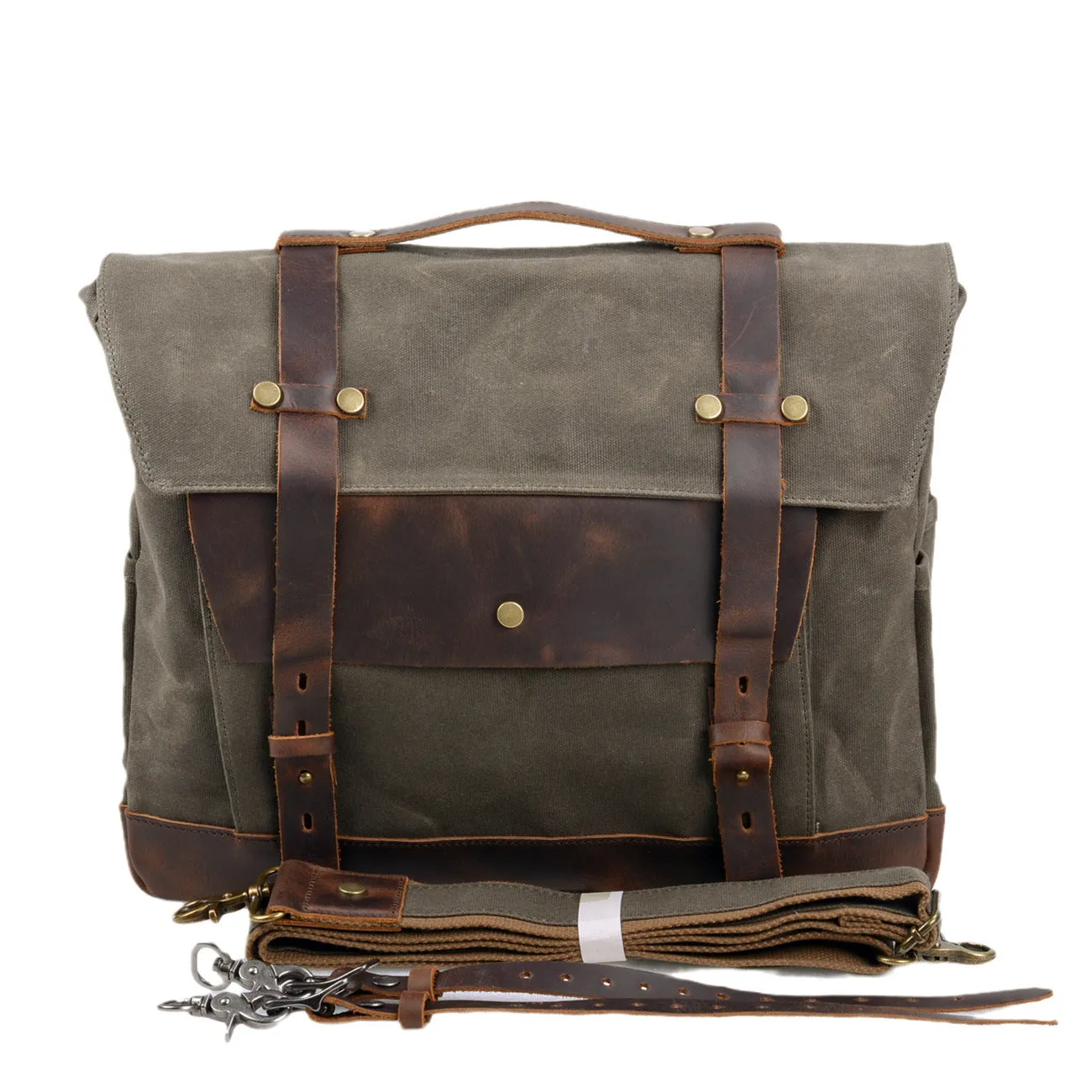 XIEYINSHE 2025 Retro motorcycle bag, waterproof knight bag, pack bag, tail bag, cycling equipment, side bag, locomotive helmet bag.
